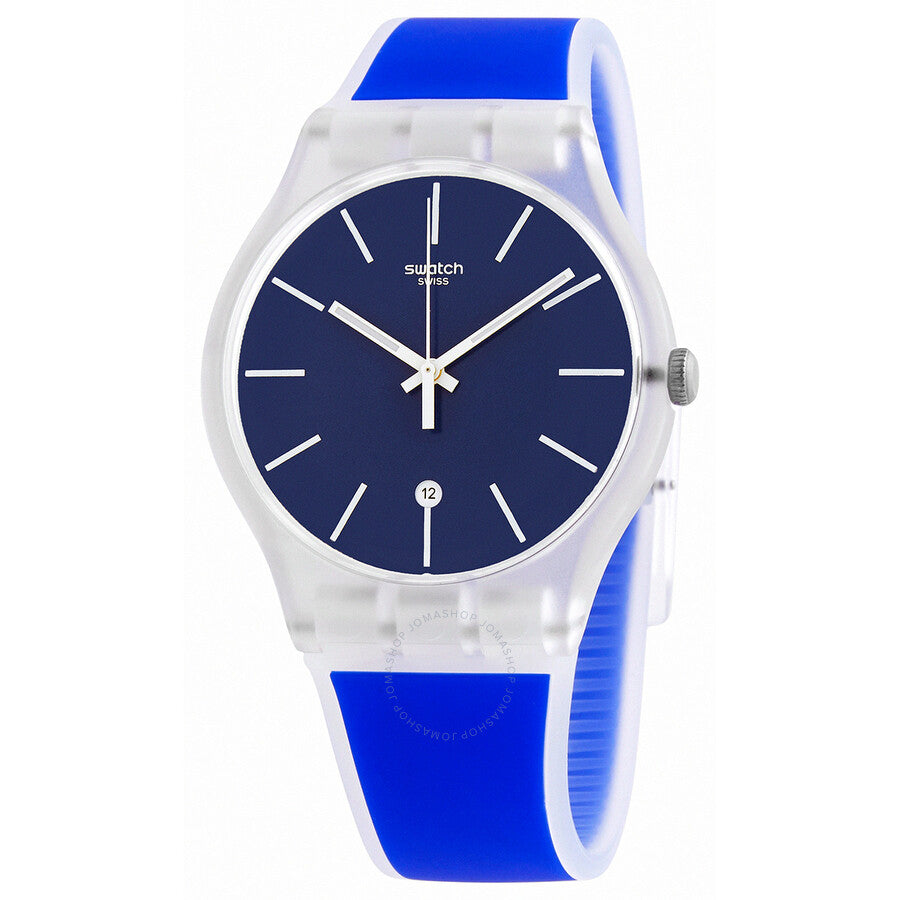 Swatch Blue Trip Quartz Blue Dial Men's Watch SO29K400 - Dawson Watches
