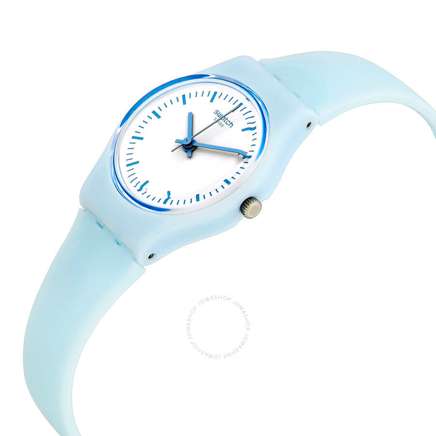 Swatch Clearsky White Dial Ladies Watch LL119 - Dawson Watches #2
