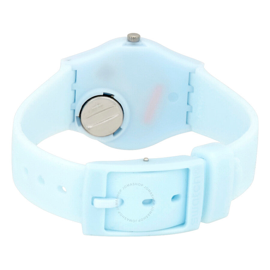 Swatch Clearsky White Dial Ladies Watch LL119 - Dawson Watches #3