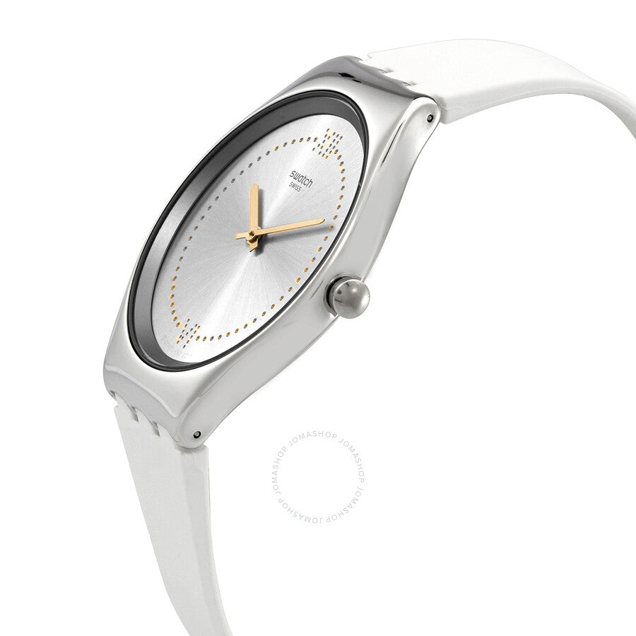 Swatch Irony Skindoree Quartz Silver Dial Ladies Watch SYXS108 - Dawson Watches #2