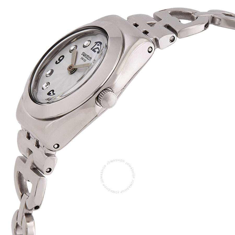 Swatch Neutral Quartz Silver Dial Ladies Watch YSS323G - Dawson Watches #2