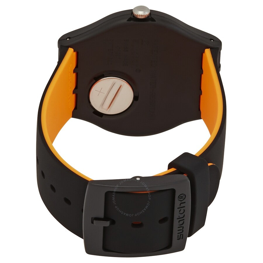Swatch Orangeboost Semi-transparent Dial Unisex Watch SUOB164 - The Watches Men & Co #3