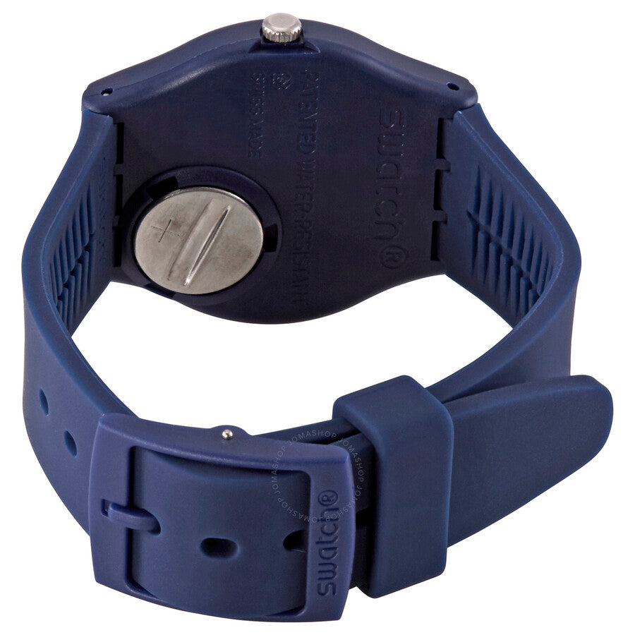 Swatch Over Blue Quartz Blue Dial Unisex Watch GN726 - Dawson Watches #3