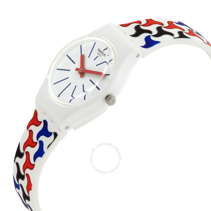 Swatch Pattu Quartz White Dial Ladies Watch LW156 - Dawson Watches #2