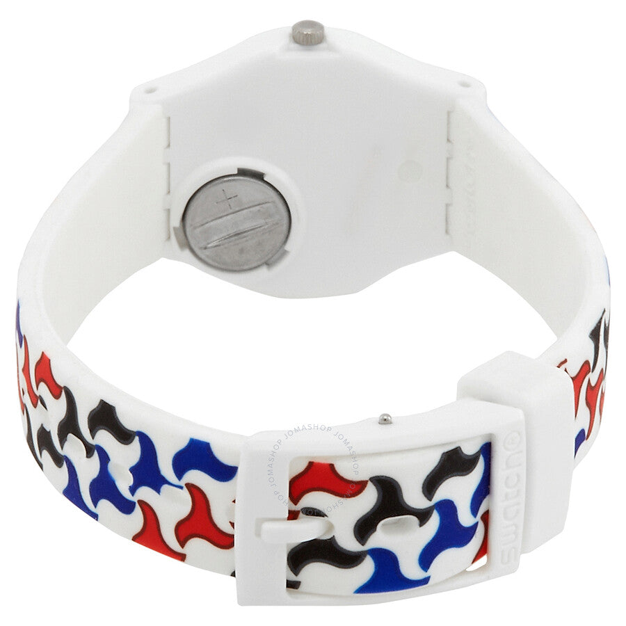 Swatch Pattu Quartz White Dial Ladies Watch LW156 - Dawson Watches #3