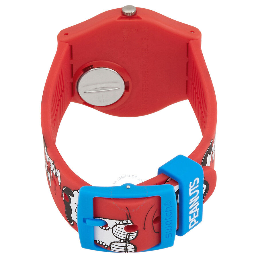 Swatch Peanuts Klunk Quartz White Dial Unisex Watch SO28Z106 - Dawson Watches #3