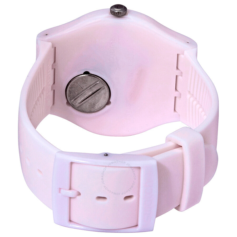 Swatch Pinksparkles Light Pink / Crystal Dial Men's Watch SUOP110 - Dawson Watches #3