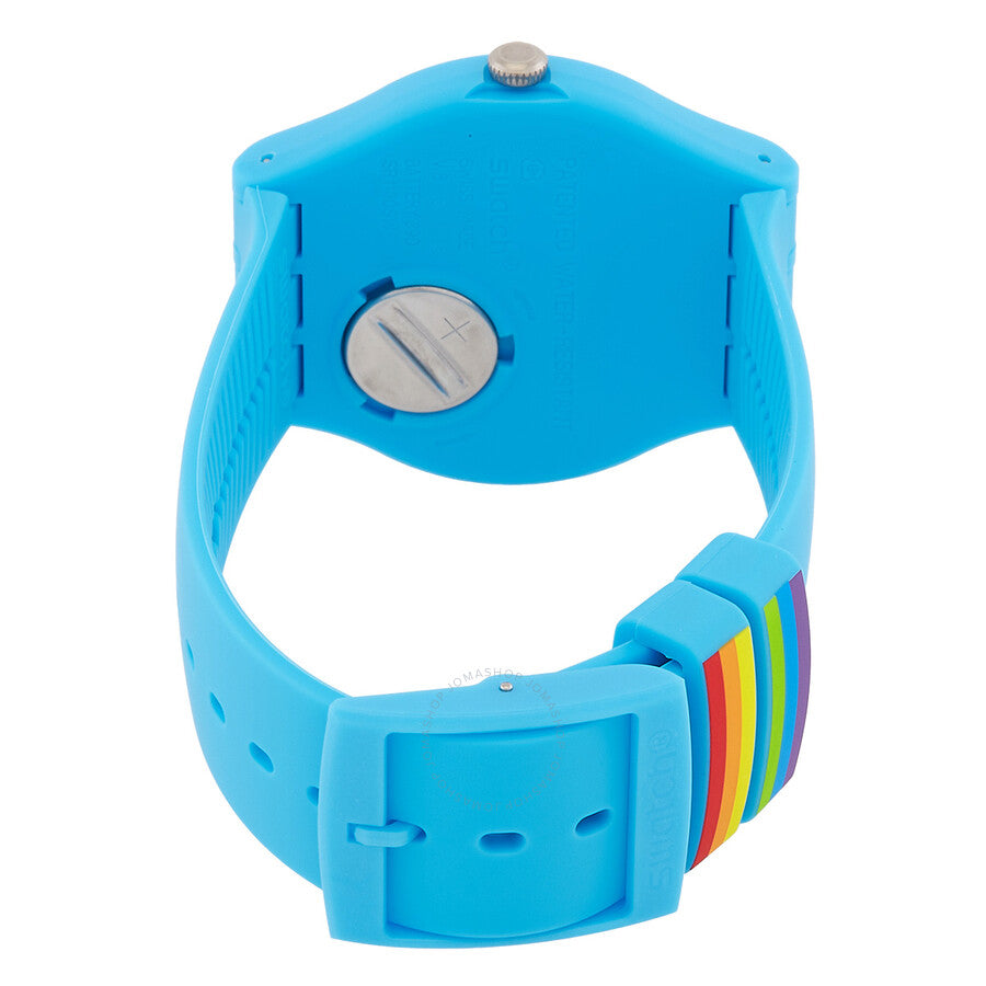 Swatch Pride Quartz Blue Dial Unisex Watch SO29S702 - Dawson Watches #3