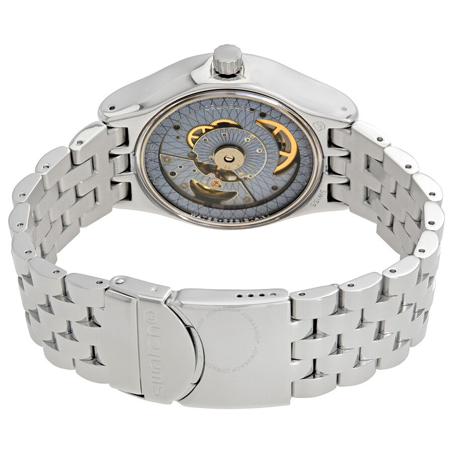 Swatch Boreal Automatic Blue Dial Men's Watch YIS401G - Dawson Watches #3