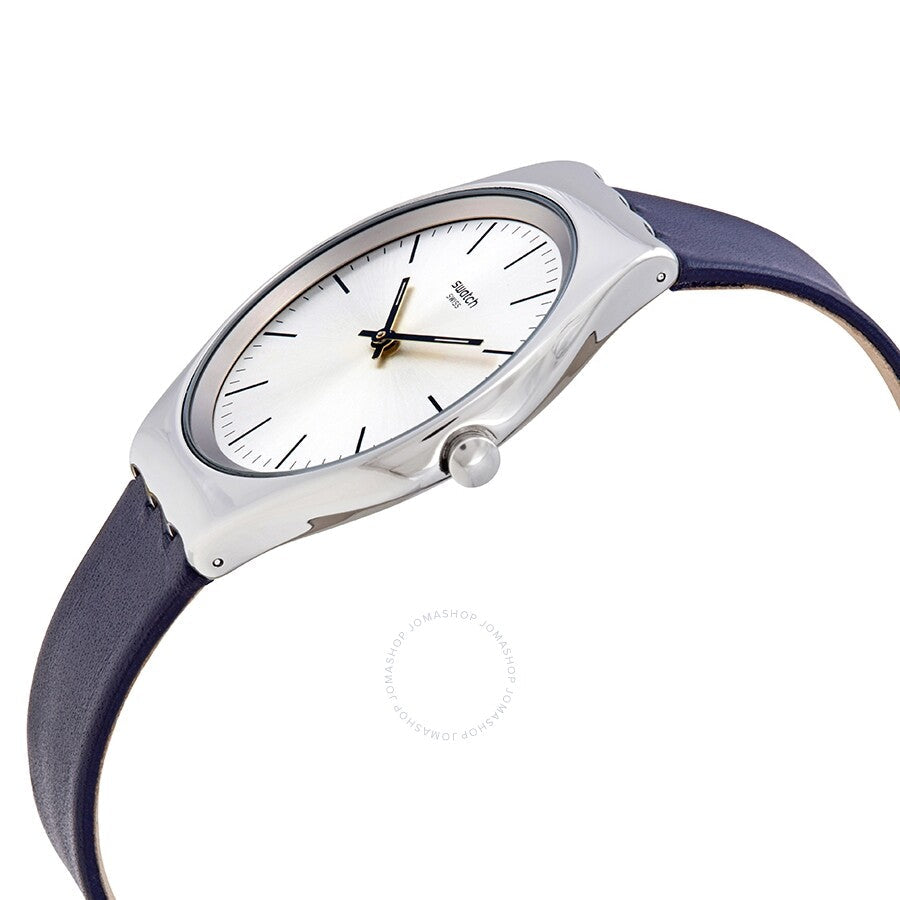 Swatch Skinazul Grey Dial Men's Watch SYXS115 - Dawson Watches #2