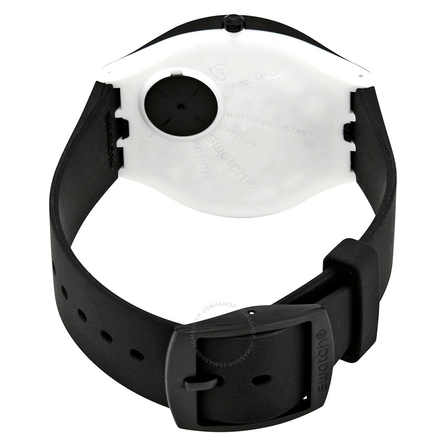 Swatch Skinnoir White Dial Unisex Watch SVUB100 - Dawson Watches #3