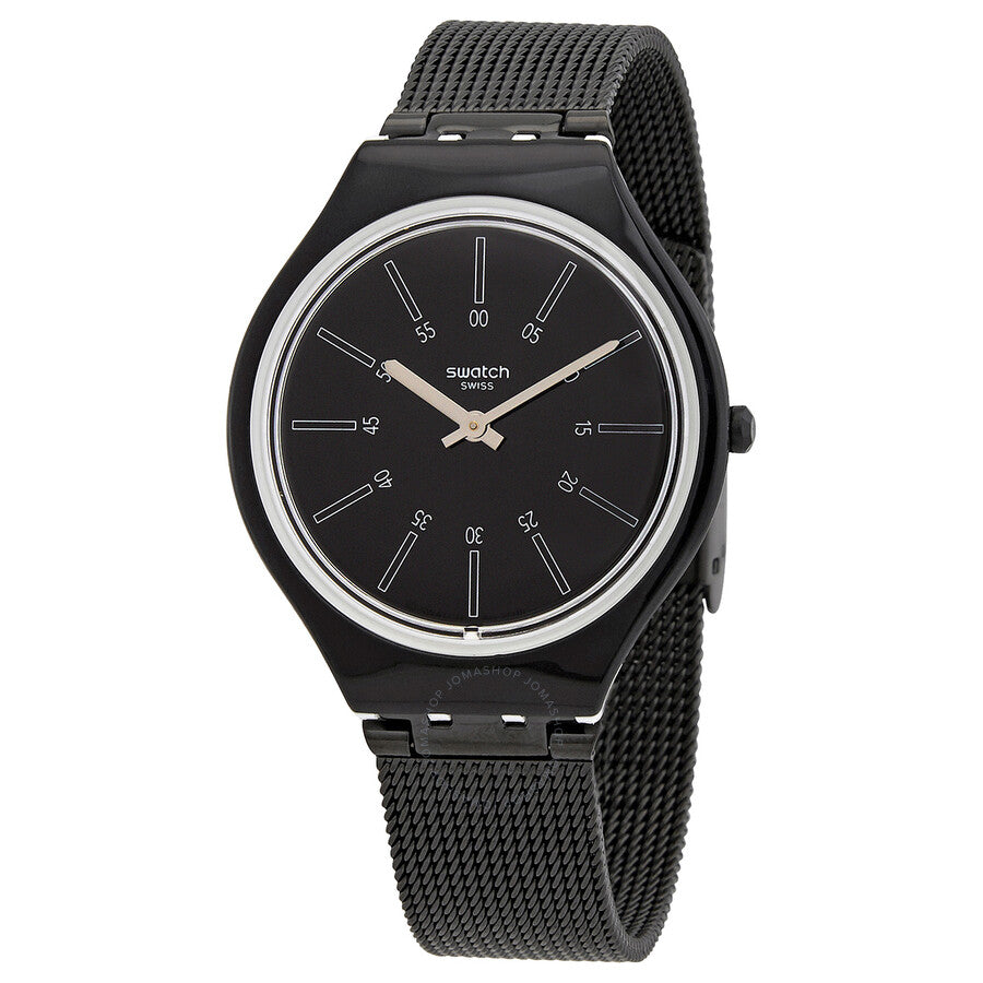 Swatch Skinotte Quartz Black Dial Ladies Watch SVOB100M - The Watches Men & Co