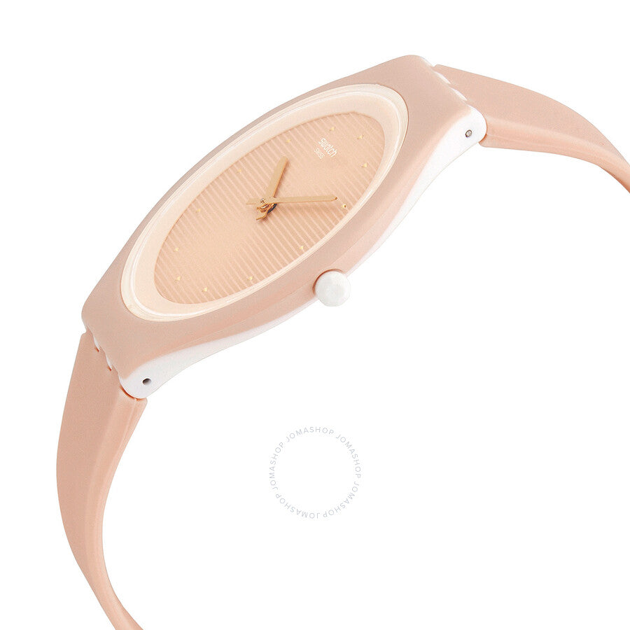 Swatch Skinskin Quartz Pink Dial Ladies Watch SVUT100 - Dawson Watches #2