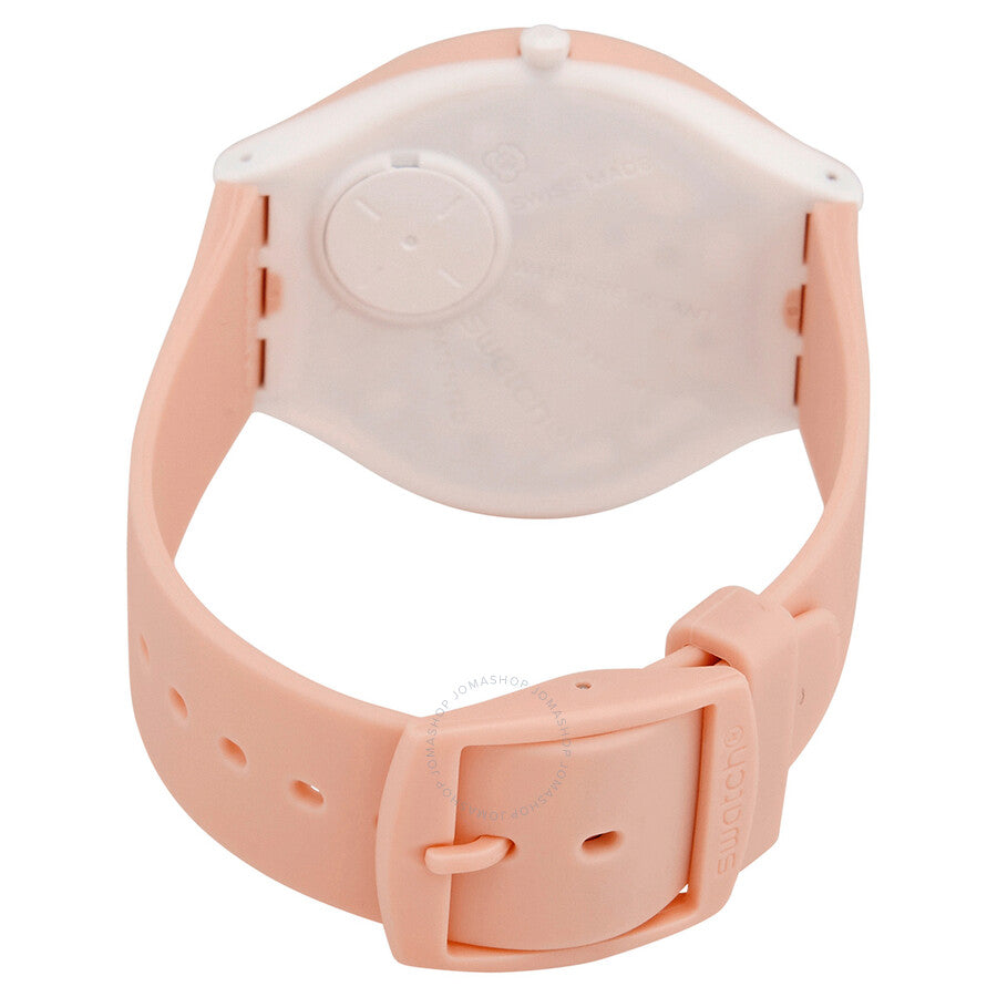 Swatch Skinskin Quartz Pink Dial Ladies Watch SVUT100 - Dawson Watches #3