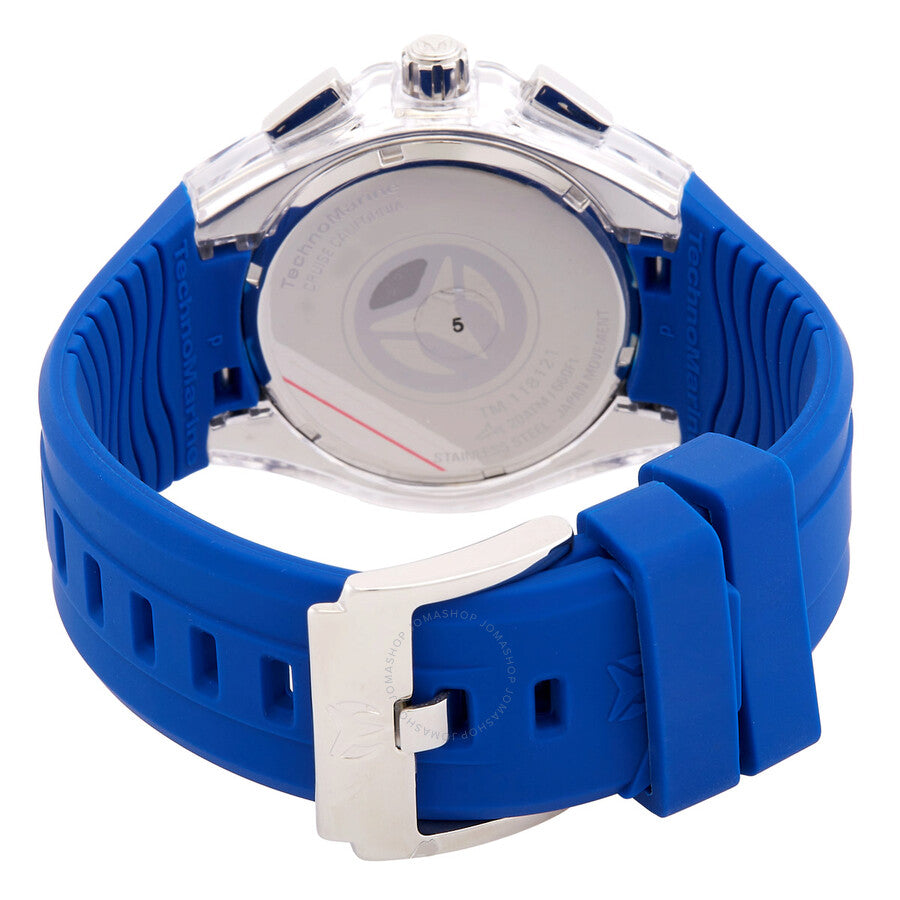 Technomarine Cruise California Chronograph Quartz Blue And Grey Dial Watch TM-118121 - Dawson Watches #3
