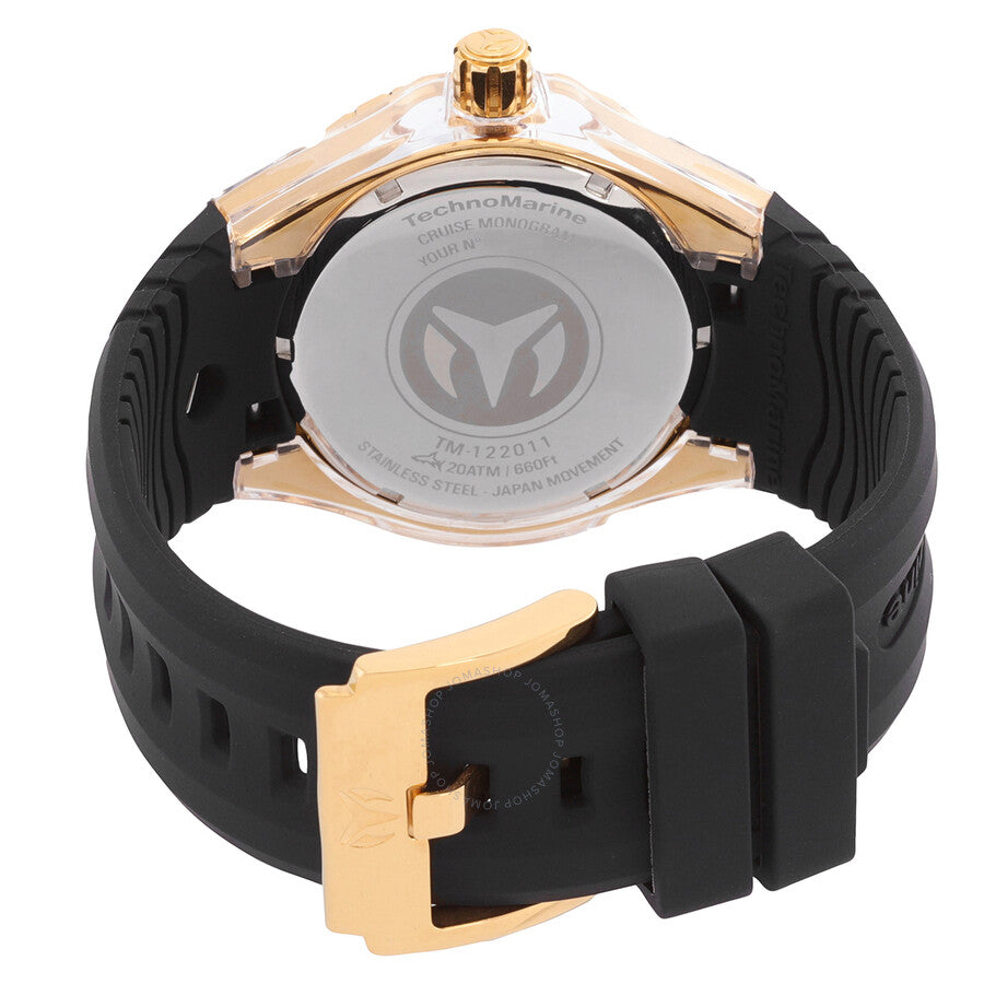 Technomarine Cruise Date Day Quartz Black Dial Men's Watch TM-122011 - Dawson Watches #3