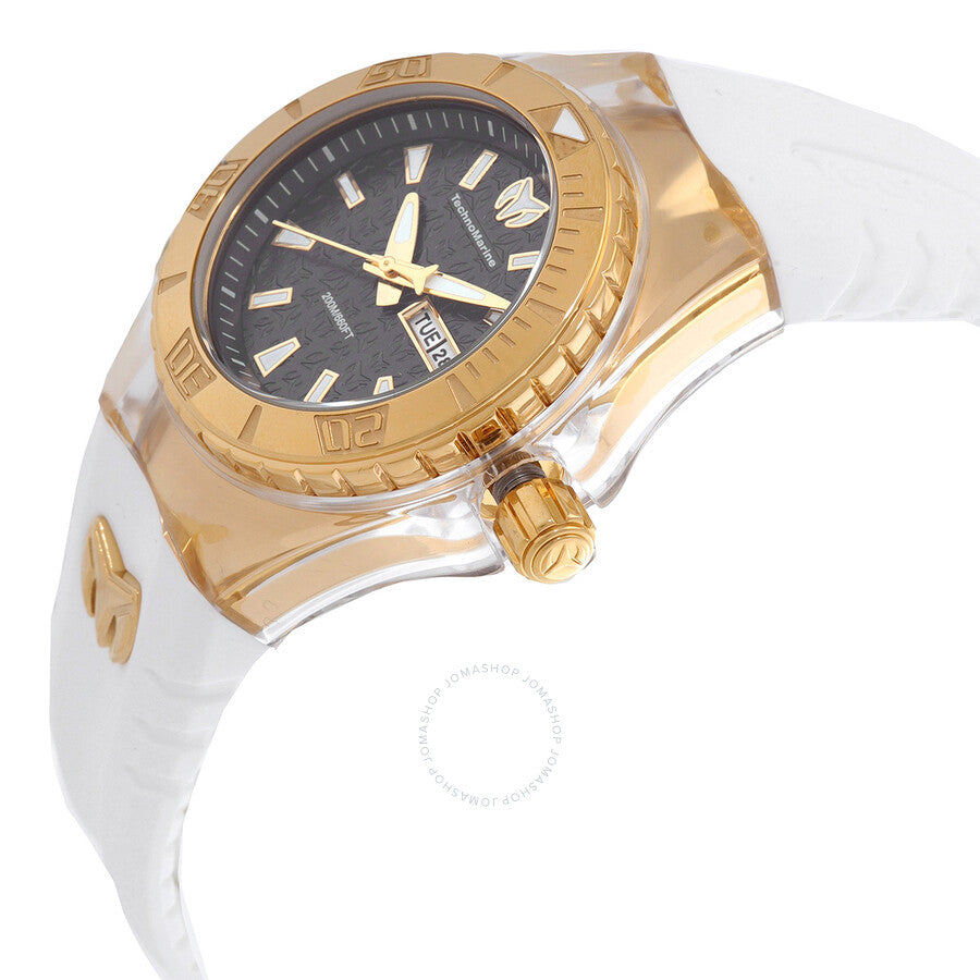 Technomarine Cruise Date Day Quartz Black Dial Unisex Watch TM-122022 - The Watches Men & Co #2