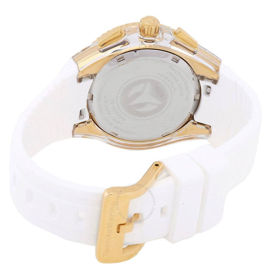 Technomarine Cruise GMT Quartz Crystal White Dial Unisex Watch TM-121004 - Dawson Watches #3