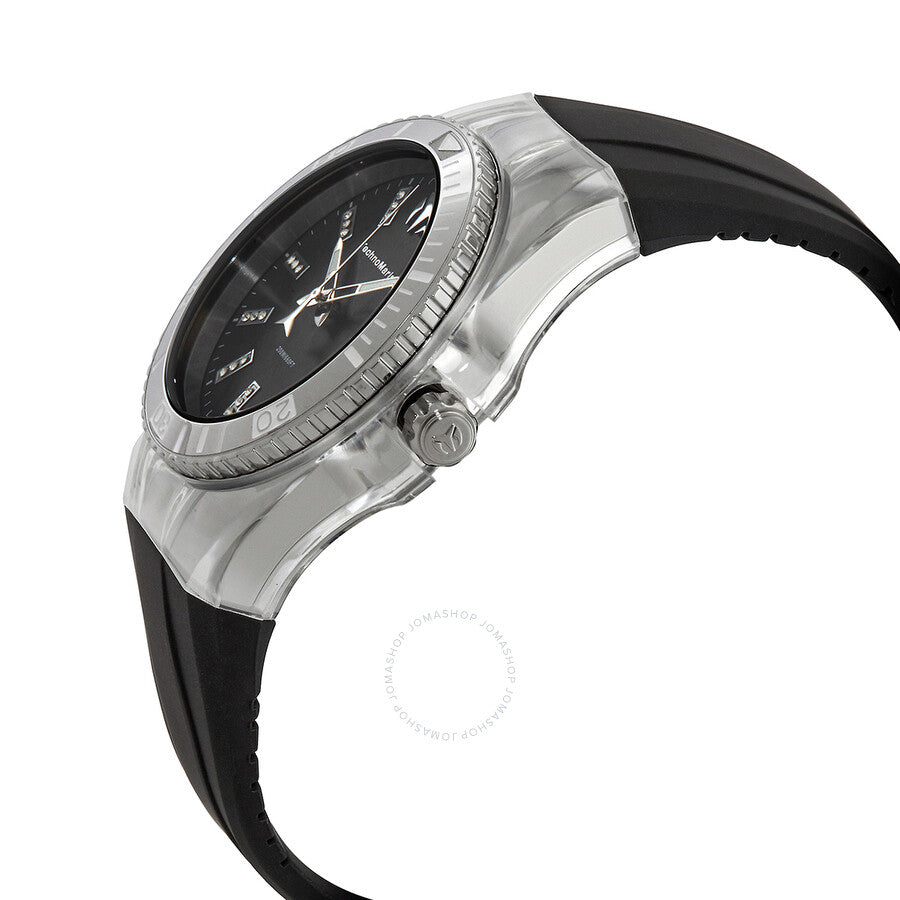 TechnoMarine Cruise Monogram Quartz Black Dial Ladies Watch TM-121249 - Dawson Watches #2