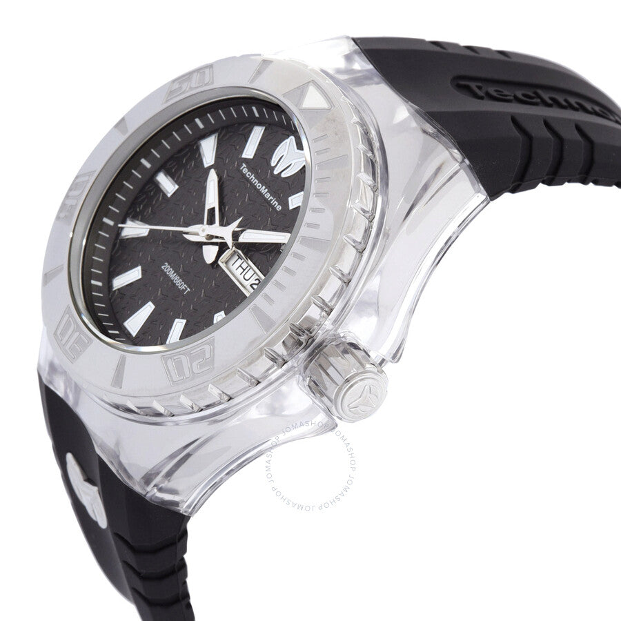 Technomarine Cruise Monogram Quartz Black Dial Men's Watch TM-122006 - Dawson Watches #2