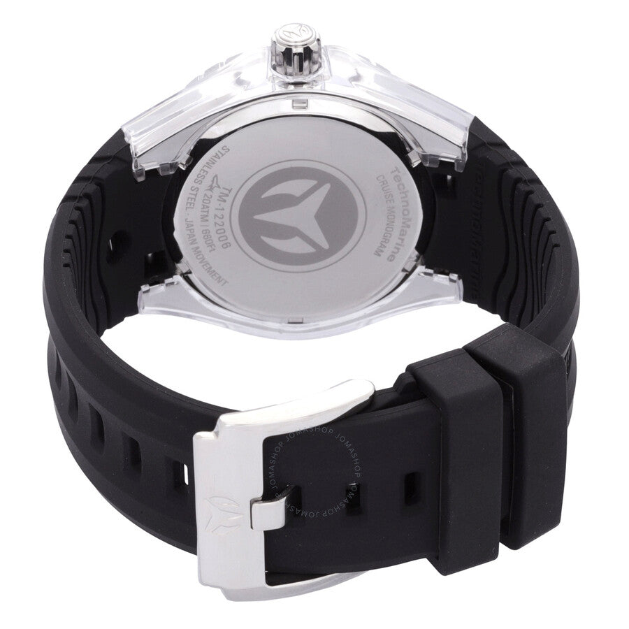 Technomarine Cruise Monogram Quartz Black Dial Men's Watch TM-122006 - Dawson Watches #3