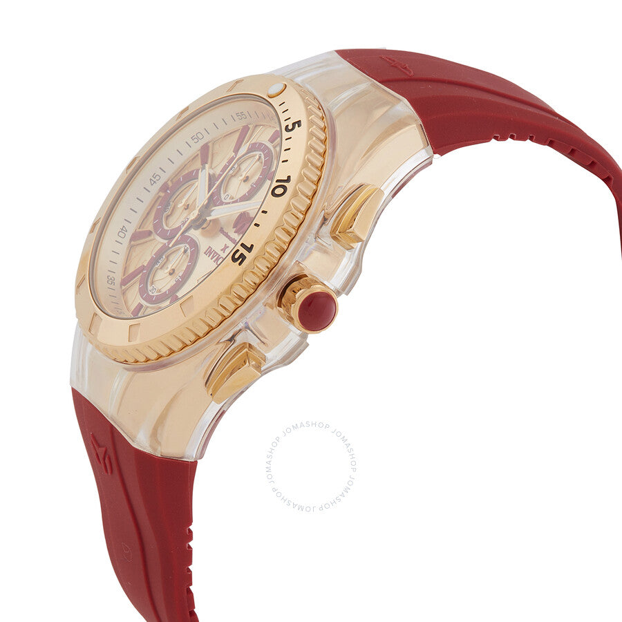 Technomarine Five Elements Chronograph Quartz Gold Dial Men's Watch TM-122004 - Dawson Watches #2