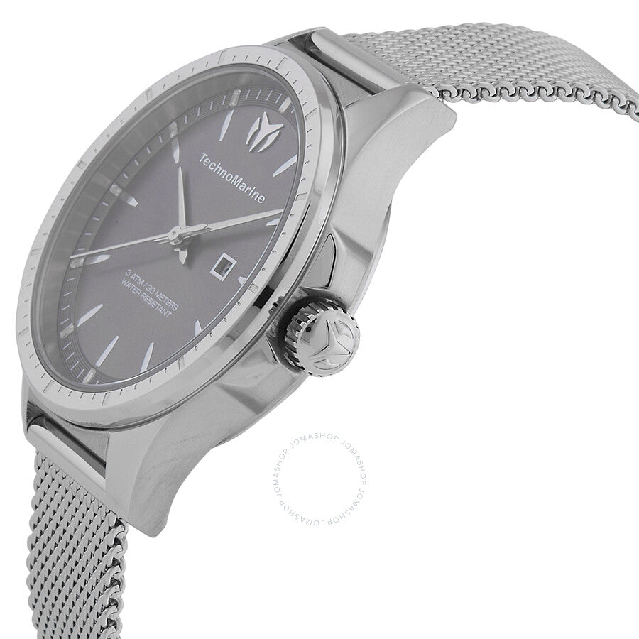 Technomarine MoonSun Date Quartz Charcoal Dial Ladies Watch TM-822033 - Dawson Watches #2