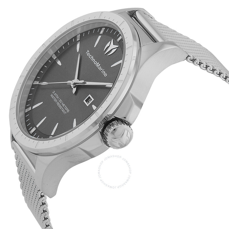 Technomarine MoonSun Date Quartz Charcoal Dial Men's Watch TM-822003 - Dawson Watches #2