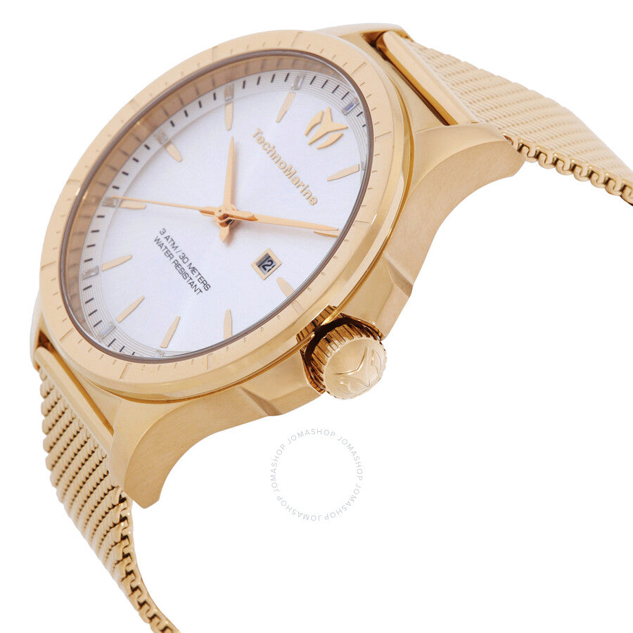 Technomarine MoonSun Date Quartz Silver Dial Men's Watch TM-822006 - Dawson Watches #2