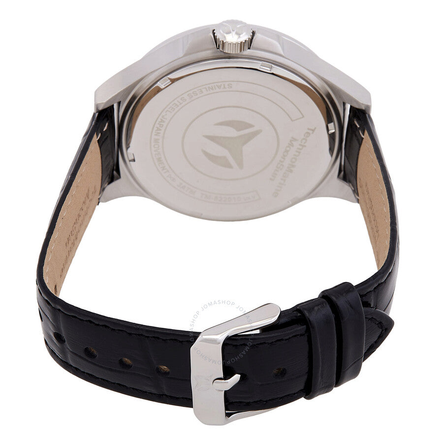Technomarine MoonSun Date Quartz Silver Dial Men's Watch TM-822010 - Dawson Watches #3