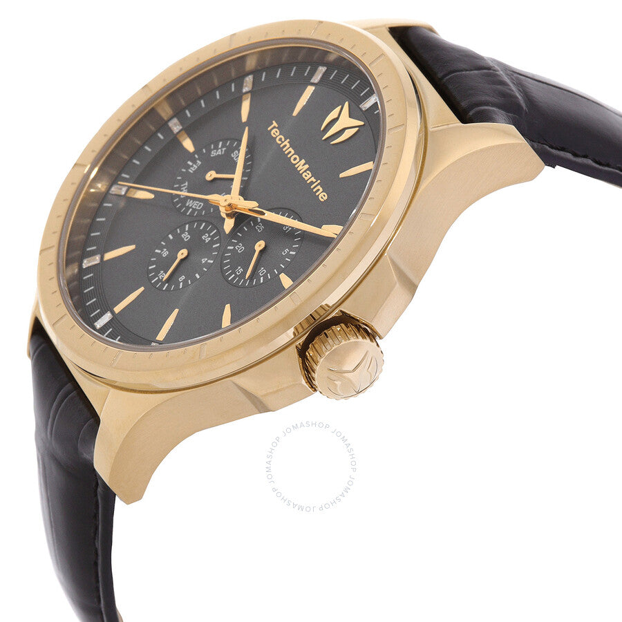 Technomarine MoonSun Date-Day Quartz Charcoal Dial Men's Watch TM-822029 - Dawson Watches #2