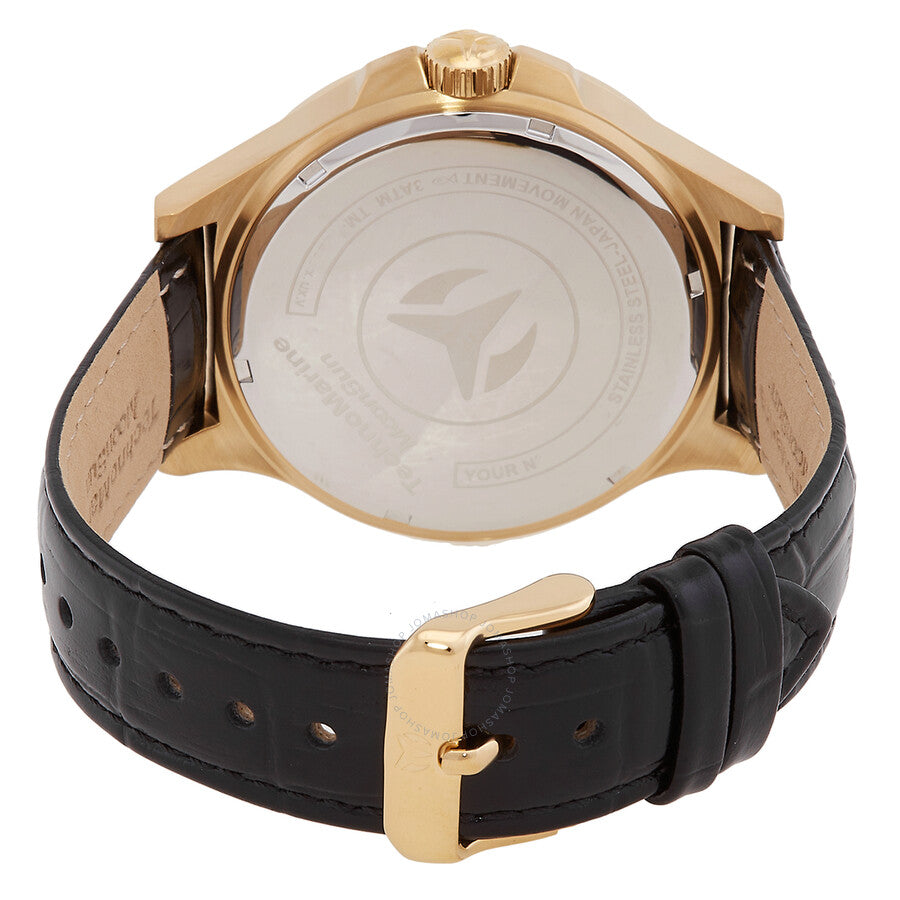 Technomarine MoonSun Date-Day Quartz Gold Dial Men's Watch TM-822031 - Dawson Watches #3