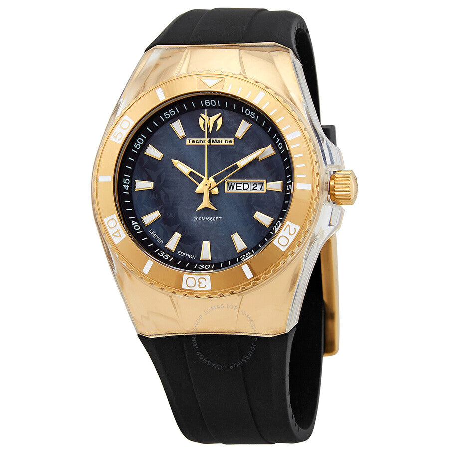 Technomarine Quartz Black Dial Men's Watch TM-115374 - Dawson Watches