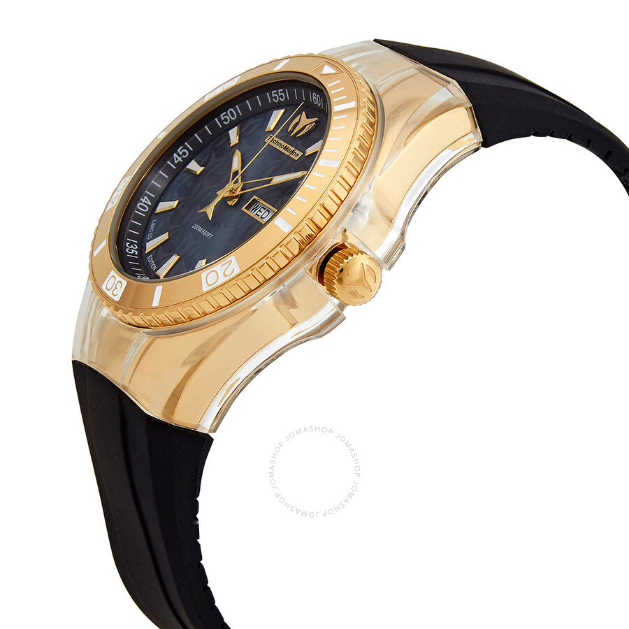 Technomarine Quartz Black Dial Men's Watch TM-115374 - Dawson Watches #2