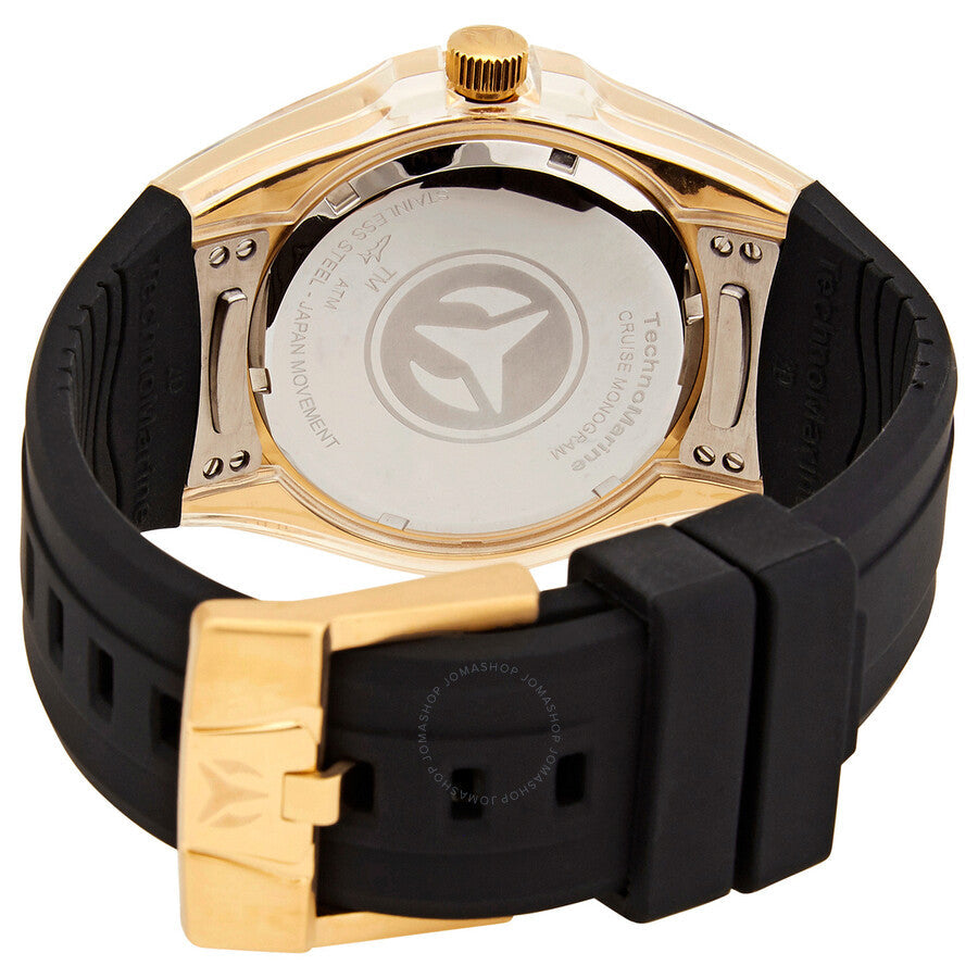 Technomarine Quartz Black Dial Men's Watch TM-115374 - Dawson Watches #3
