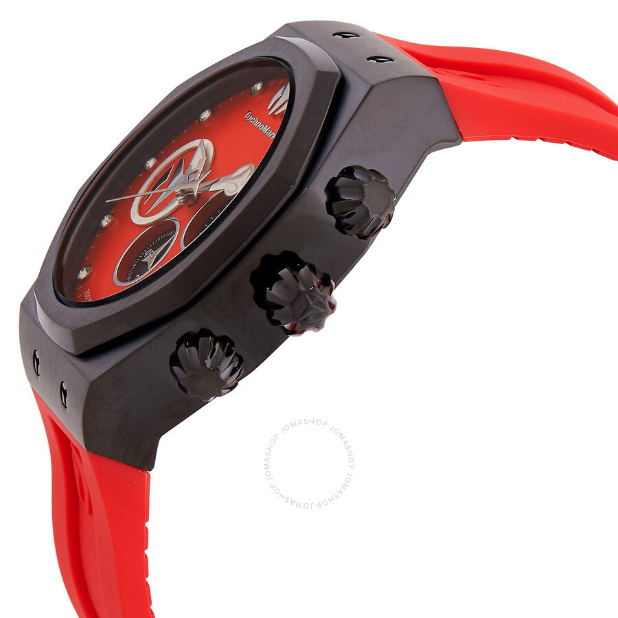 Technomarine Reef Sun Chronograph Quartz Red Dial Men's Watch TM-523003 - Dawson Watches #2