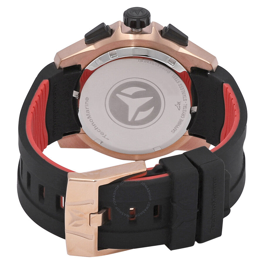 Technomarine UF6 Chronograph Quartz Black Dial Men's Watch TM-616005 - Dawson Watches #3