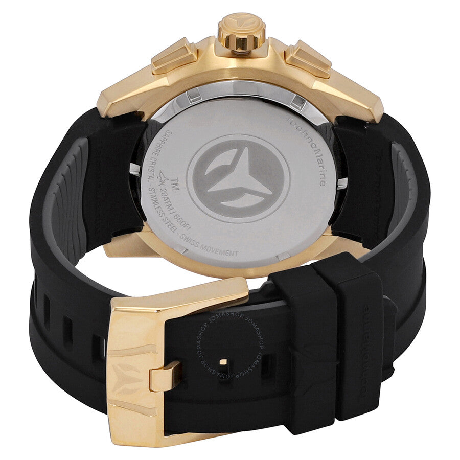 Technomarine UF6 Chronograph Quartz Gold Dial Men's Watch TM-617001 - Dawson Watches #3