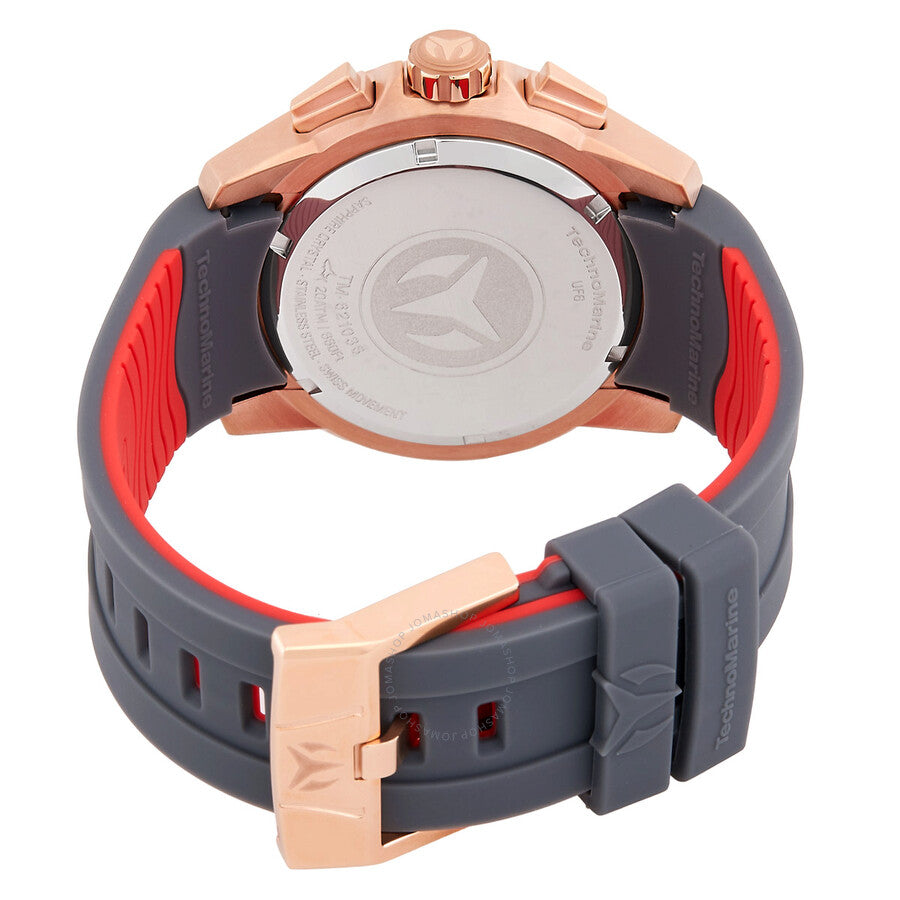 Technomarine UF6 Chronograph Quartz Gunmetal Dial Men's Watch TM-621036 - Dawson Watches #3