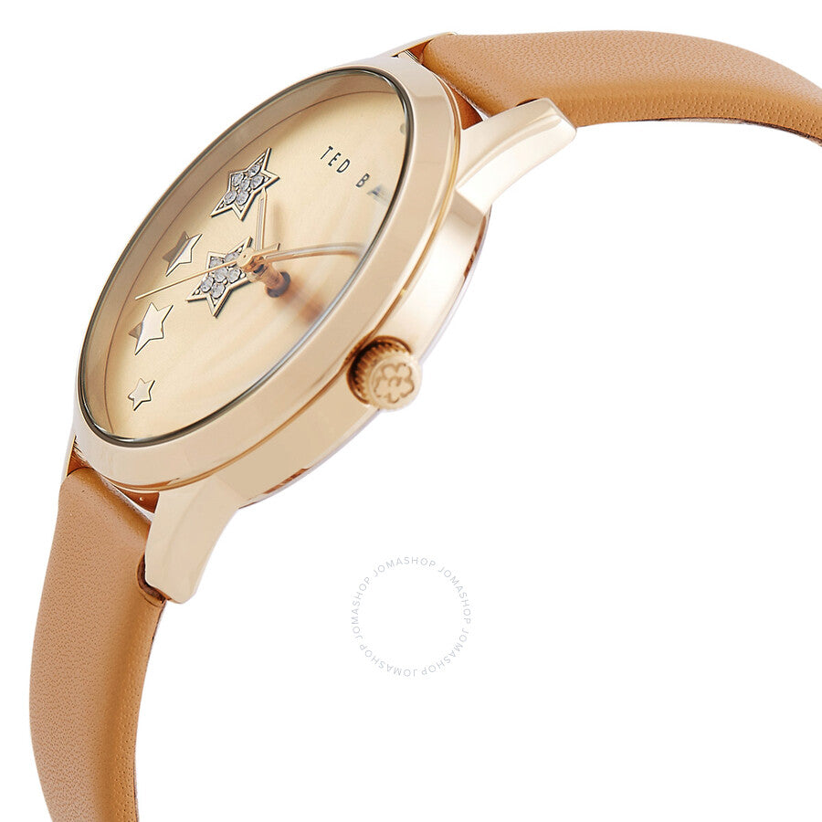 Ted Baker Fitzrovia Classic Chic Quartz Gold Dial Ladies Watch and Bracelet Set BKGFW22199I - Dawson Watches #2