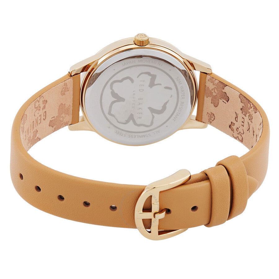 Ted Baker Fitzrovia Classic Chic Quartz Gold Dial Ladies Watch and Bracelet Set BKGFW22199I - Dawson Watches #3