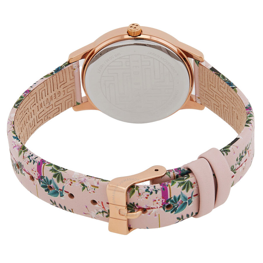 Ted Baker Fitzrovia Jardin Quartz Rose Gold Dial Ladies Watch BKPFZF006 - Dawson Watches #3