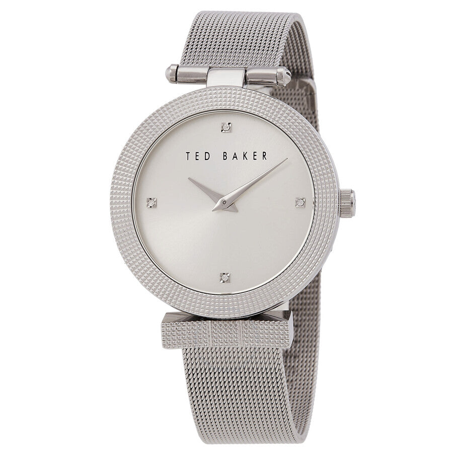 Ted Baker Iconic Quartz Crystal Silver Dial Ladies Watch BKPBWF007 - Dawson Watches