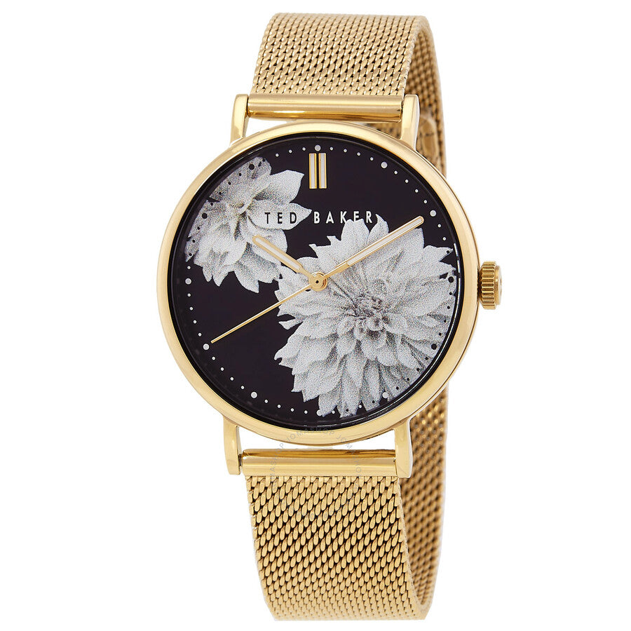 Ted Baker Phylipa Quartz Black Dial Ladies Watch BKPPHF012 - Dawson Watches