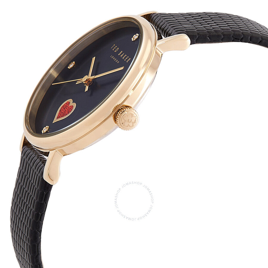 Ted Baker Phylipa Quartz Crystal Black Dial Ladies Watch and Bracelet Set BKGFW22159I - Dawson Watches #2