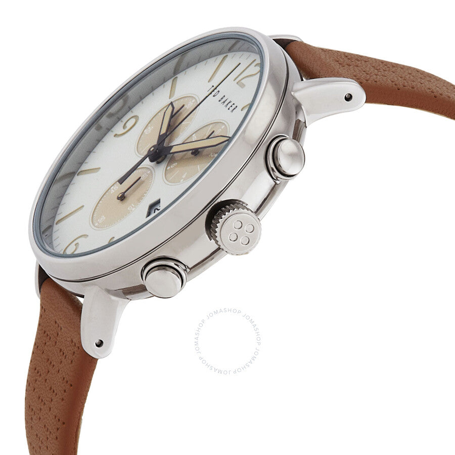 Ted Baker Timeless Chronograph Quartz Beige Dial Men's Watch BKPBAS202 - Dawson Watches #2