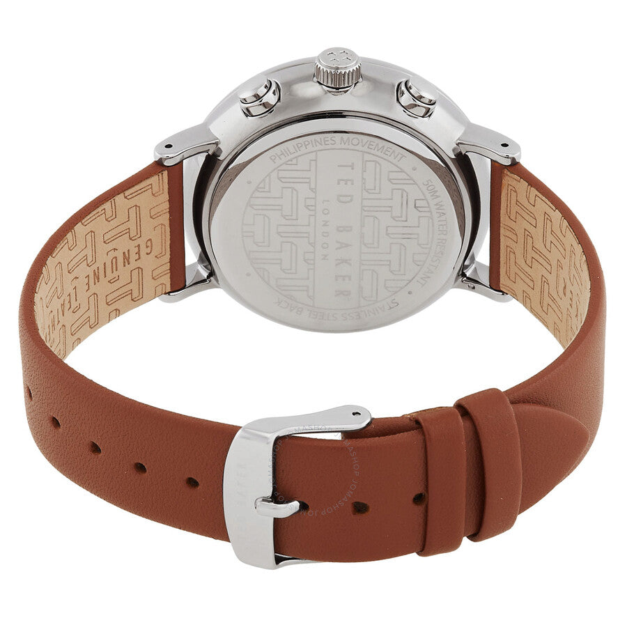 Ted Baker Timeless Chronograph Quartz Beige Dial Men's Watch BKPBAS202 - Dawson Watches #3
