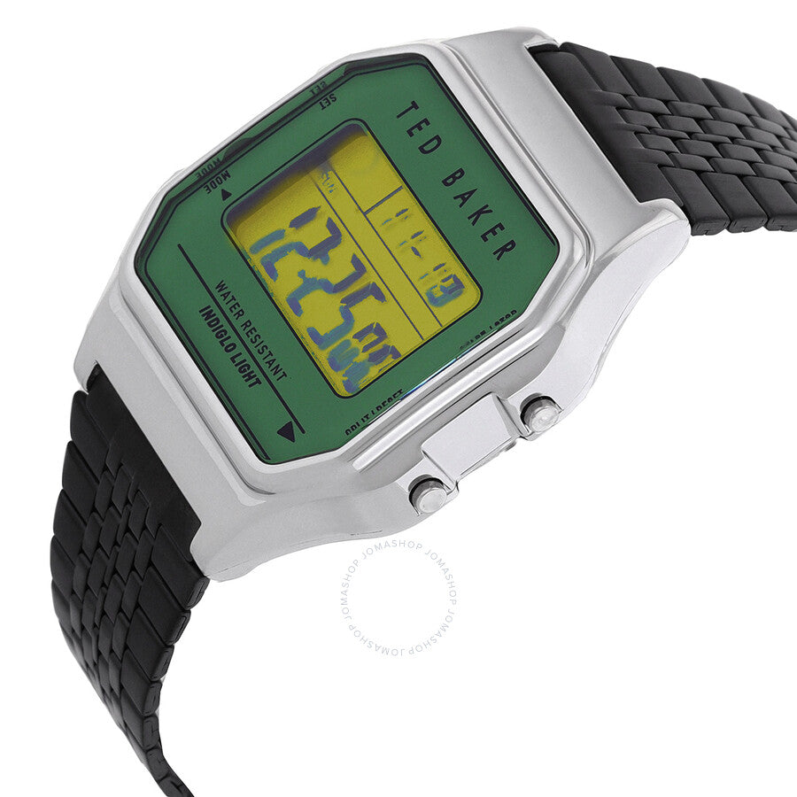 Ted Baker Urban Alarm Quartz Digital Green Dial Unisex Watch BKP80S202 - Dawson Watches #2