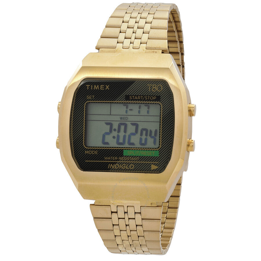 Timex 80 Alarm Quartz Stainless Steel Bracelet Unisex Watch TW2V74300 - The Watches Men & Co