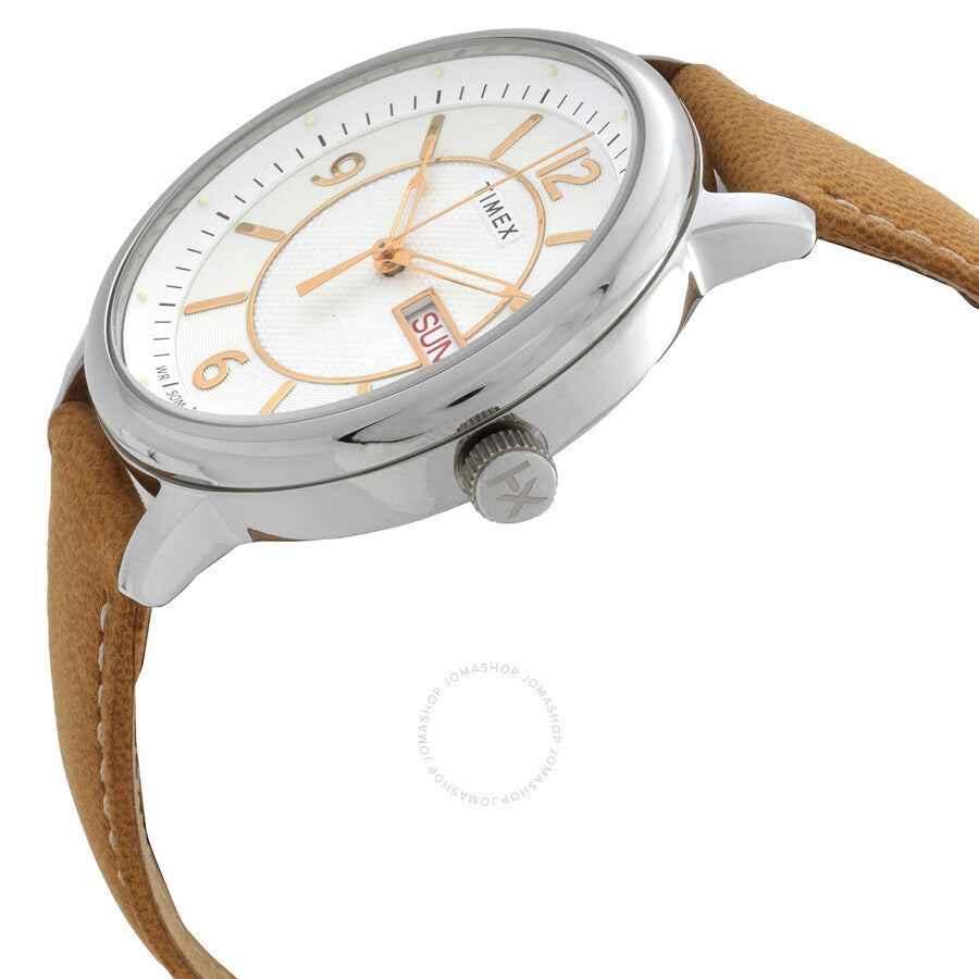 Timex Chicago Quartz White Dial Men's Watch TW2V28900 - Dawson Watches #2